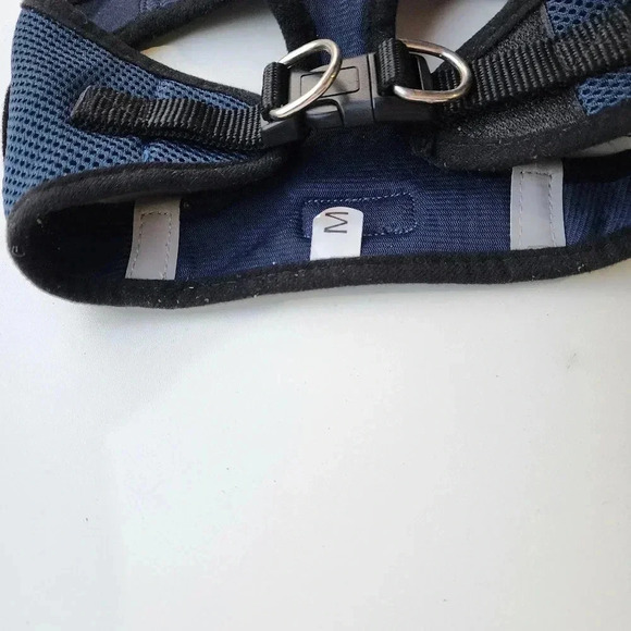 Murphy & Roxy Dog Harness Navy Blue Collar Size Medium - Picture 4 of 8